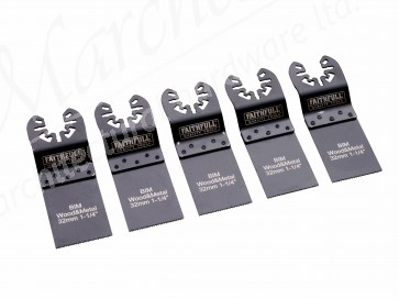Faithfull 5 Piece Multi-Tool Blade Set