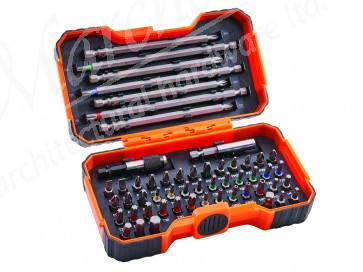Bahco 54 Piece Colour Coded Bit Set