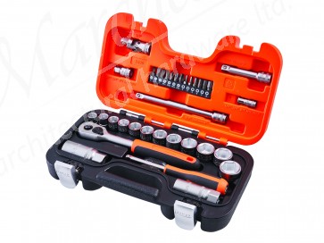 Bahco 3/8In 34 Piece Drive Socket Set