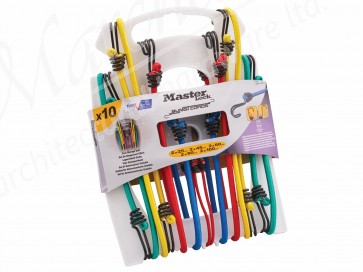Master Lock 10 Piece Bungee Set