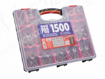 Forgefix 1500 Piece Multi-Purpose Screw Organiser                               