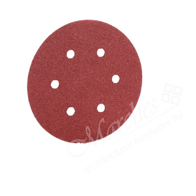 Hermes 125mm Ø Sanding Discs (50) Abrasives Consumables Marches Architectural Ironmongery