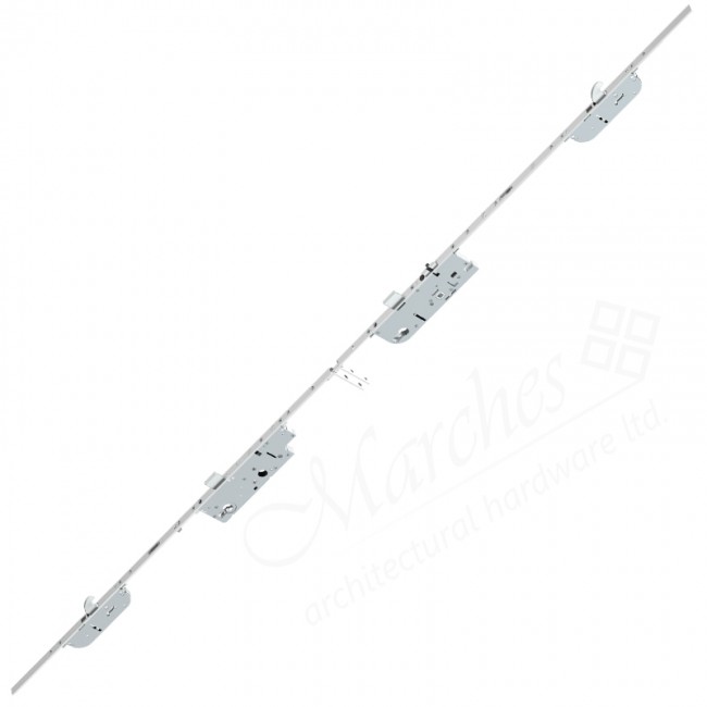 Maco Interlocking Stable Door 2 Hook 16mm Lock 45mm Backset Multi