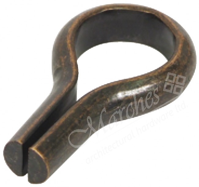 Banjo Shelf Support Florentine Bronze Shelf Supports & Retainers