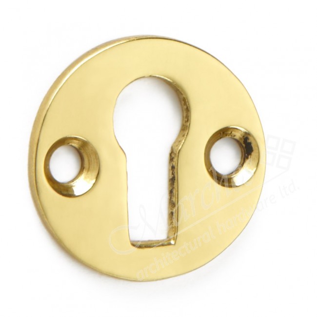 Escutcheon 22mm Round Brass Locks Locks & Catches