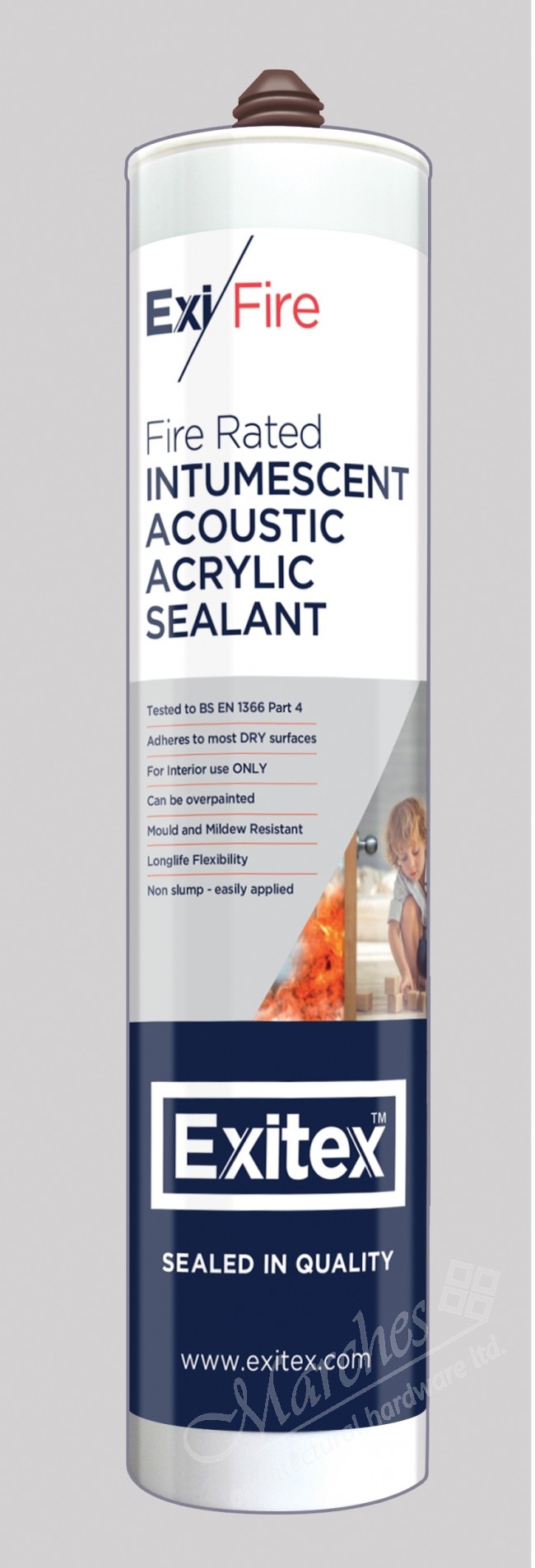 Intumescent Sealant 310ml Various Colours Sealants Silicones & Sealants Consumables