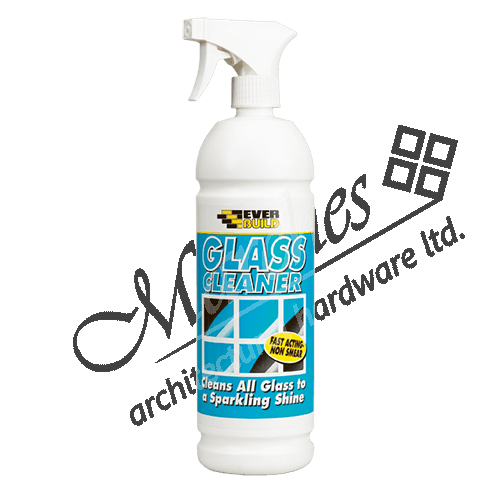 Everbuild Glass Cleaner Spray 1L Cleaning Products Safety, Cleaning
