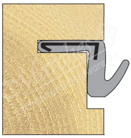 aquamac schlegel weatherseal roll 25m bronze 250m 6m door marchesironmongery