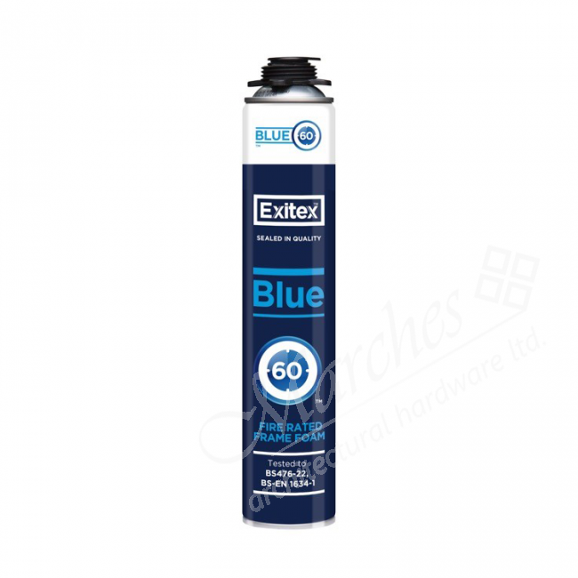 Exitex Blue 60 Gun Grade Fire Rated Foam 750ml Expanding Foams