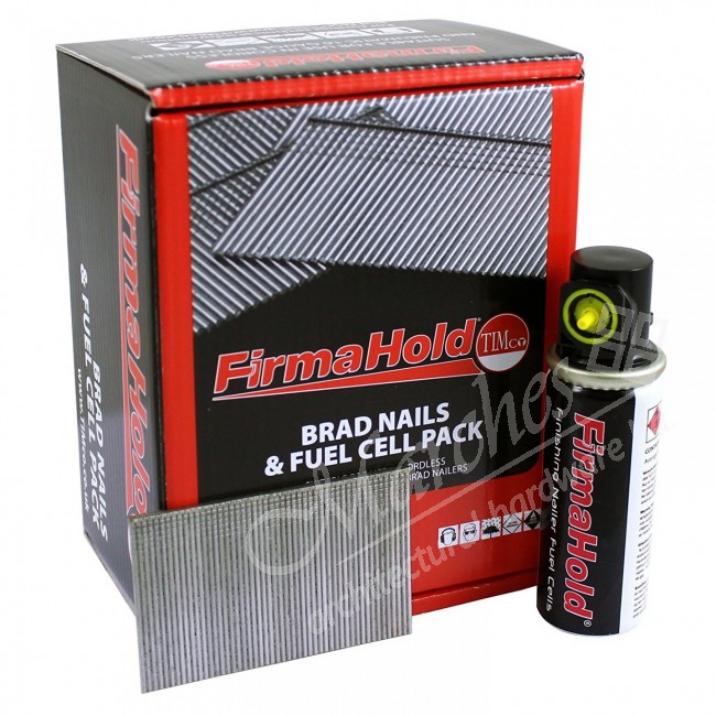 25mm Straight Brad Nails 16 Guage (2000+2 Cells) Stainless Steel