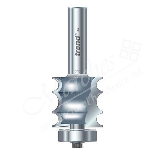 9/77X1/2TC Trend Bearing Guided Reed Edge Cutter Professional