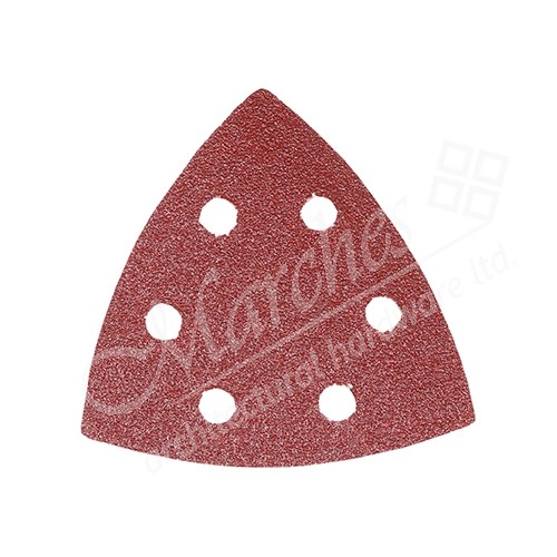95 x 95mm MultiTool Delta Sanding Pads (Pack 5) Various Grits Sanding Sheets Abrasives