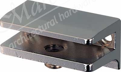 Glass Shelf Support Polished Chrome Clamp Shelf Supports