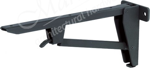 Folding bracket, 150 kg load capacity, light duty Hebgo - Brackets ...