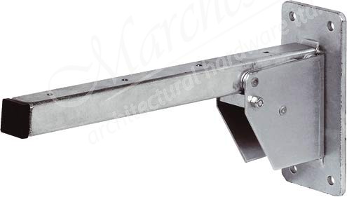Folding Bench Bracket Bright Galvanised Shelf Table Brackets