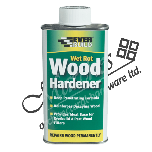 Everbuild Lumberjack Wet Rot Wood Hardener 250ml Wood Treatments