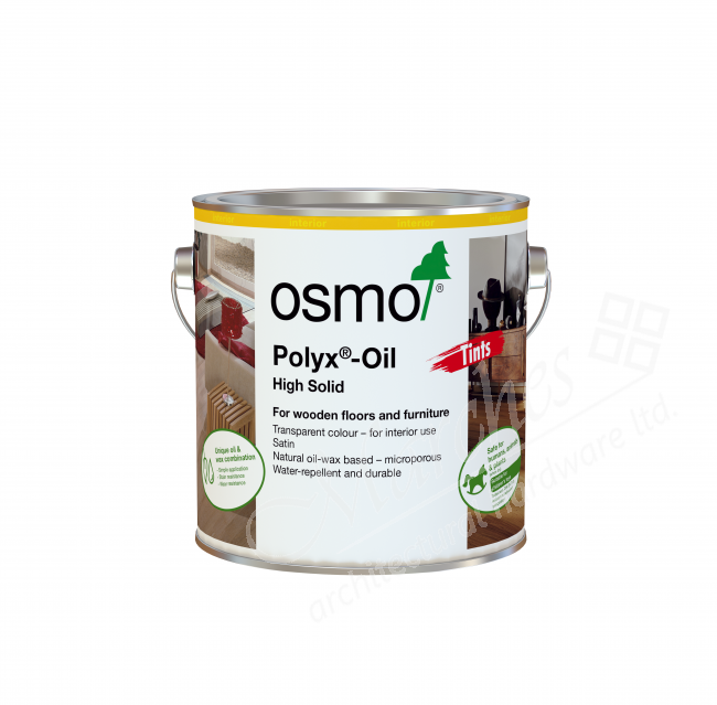 Osmo Polyx-Oil Tints, Hardwax-Oil, Black, 2.5L | OSMO3075D | Osmo - View #7