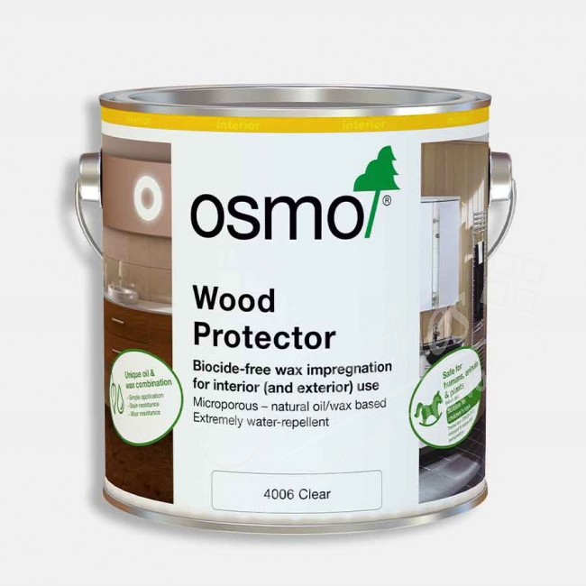 Osmo Wood Protector Clear 2.5L 4006 Wood Impregnation Base Coat