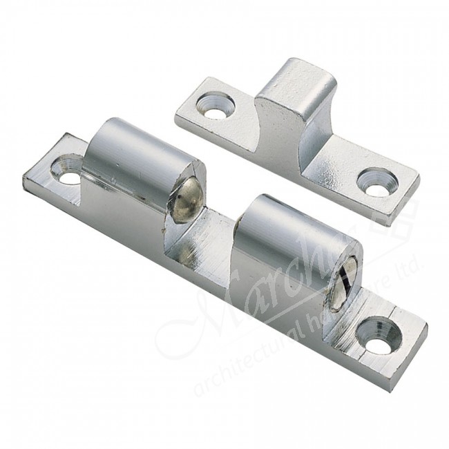 Twin Ball Catch 60mm - Satin Chrome - Catches - Cabinet Locks & Catches ...