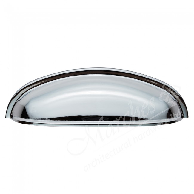 Modern Shaker Cup Pull Polished Chrome Cup Pull Handle