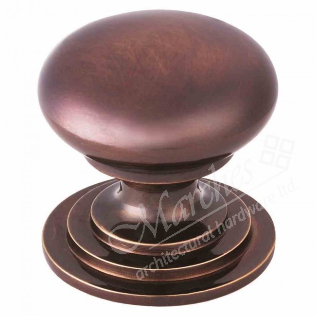 Victorian Cupboard Knob Dark Bronze Brass Knobs Knobs