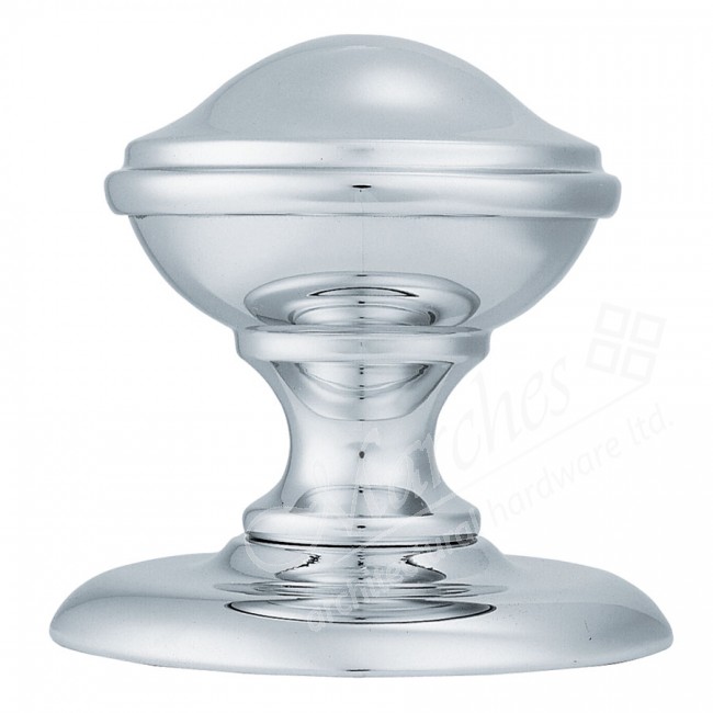 Round Centre Door Knob Polished Chrome Centre Door Knobs Door