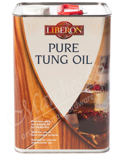 Liberon Pure Tung Oil 1L - Worktops & Tables - Interior Finishes