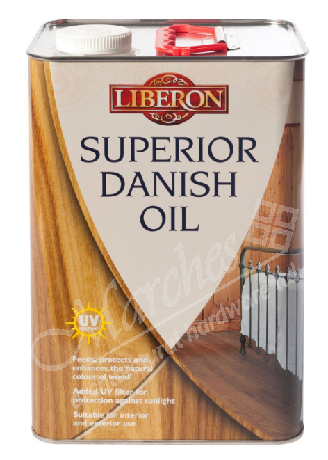 Liberon Superior Danish Oil 5L - Oils - Doors, Windows & Beams ...