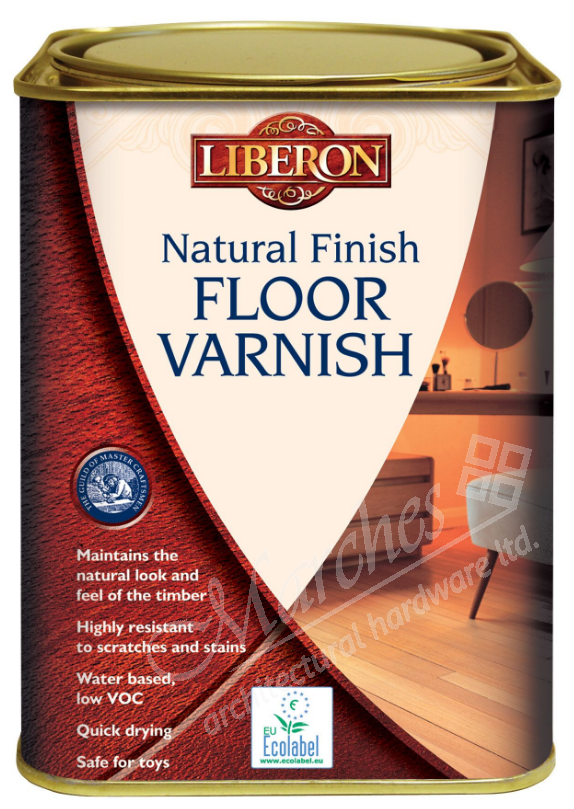 Liberon Nat Fin Floor Varnish 2.5L Varnishes Wooden Floors Interior Finishes Woodstains