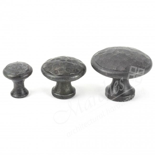Hammered Knob Small Beeswax Handmade Knobs Knobs Fittings
