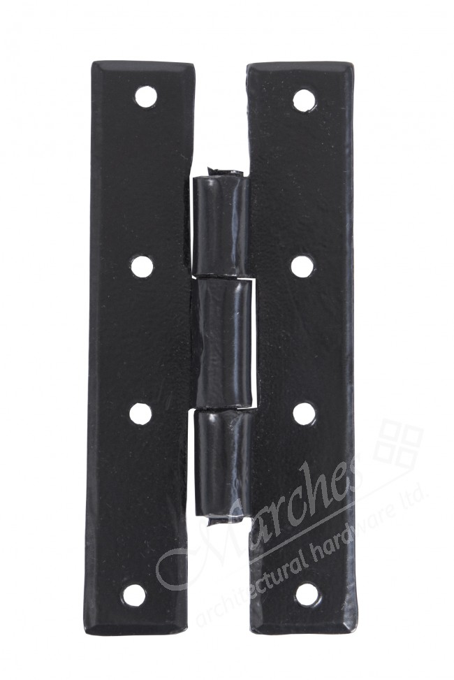 4" Handmade H Hinge (pair) Black H & HL Hinges Hinges Marches