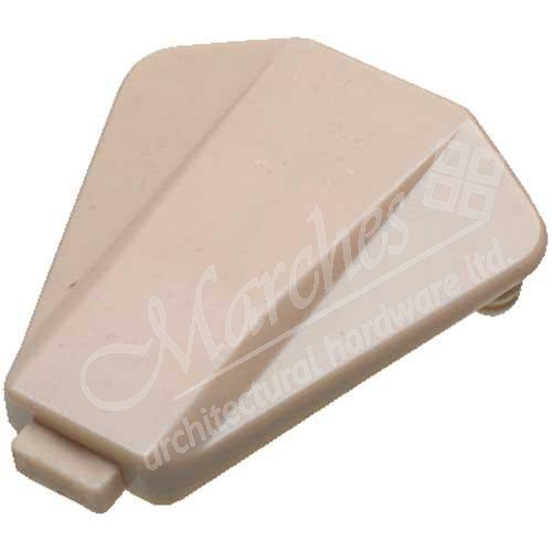 Door Stop Plastic Transparent (50) Kitchen hinges Buffers and stops