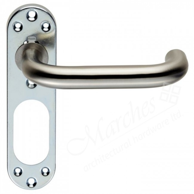 Lever Handle Backplate Only Grade 201 SSS Lever Handles on