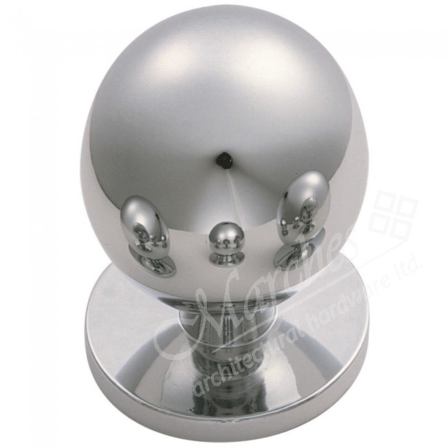 Ball Knob 25mm Polished Chrome Brass Knobs Knobs