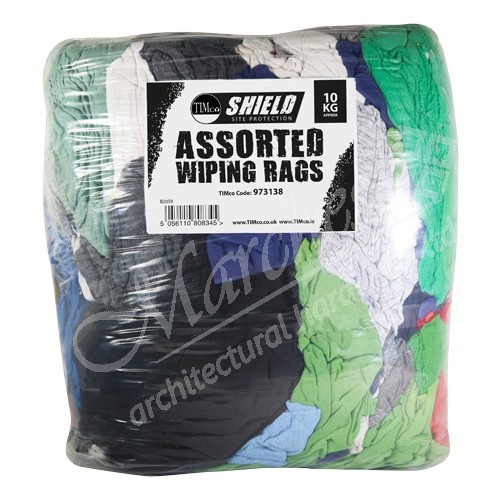 Assorted Wiping Rags 10kg Cleaning Products Safety, Cleaning