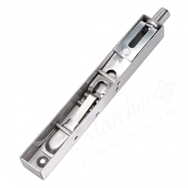 200mm Box Type Lever Action Flush Bolt Satin Stainless Steel (304) Flush Bolts Bolts