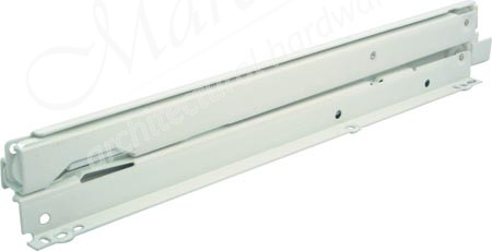 Drawer Runner 50kg 200mm White Roller Action Runners Runner