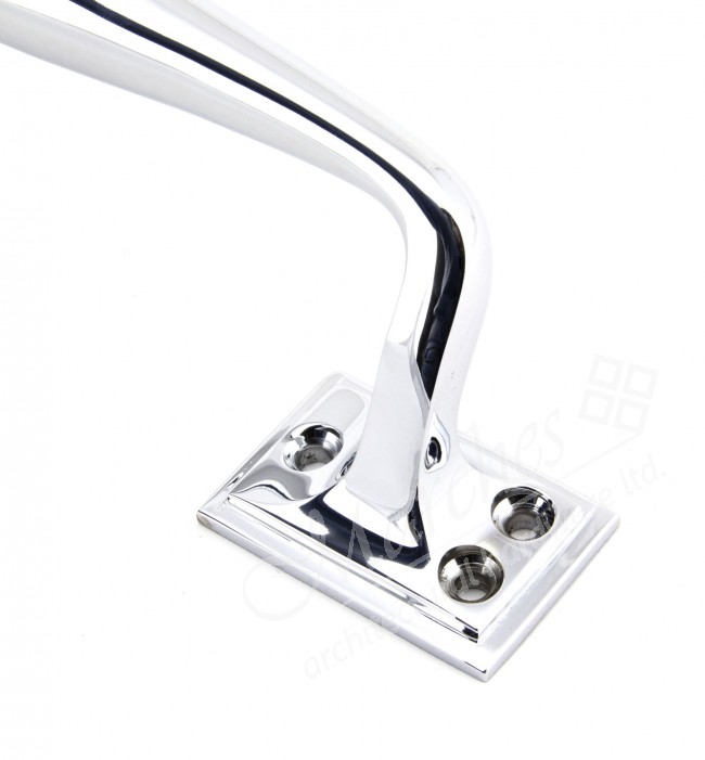 Large Art Deco Pull Handle - Polished Chrome - Pull ...