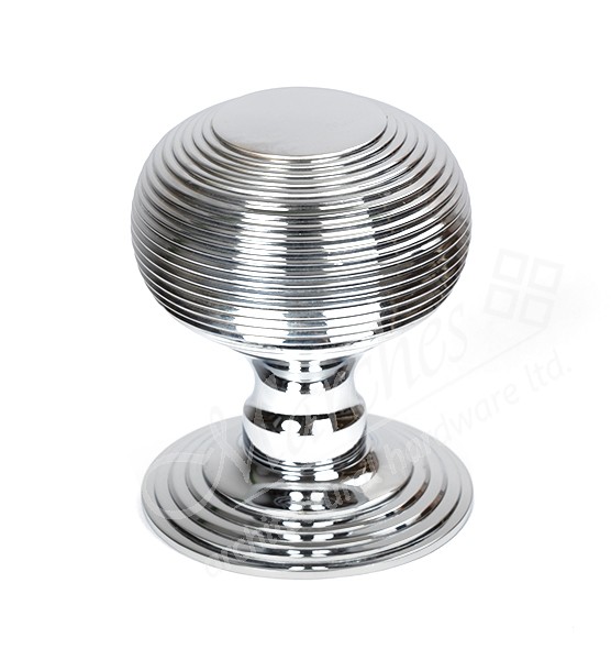 Beehive Centre Door Knob Polished Chrome Centre Door Knobs Door