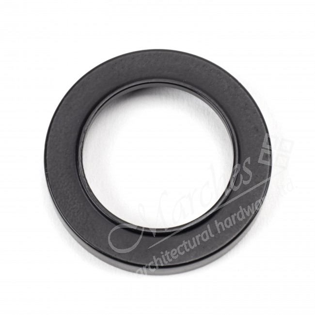 Matt Black Round Escutcheon (Plain) Escutcheons Escutcheons