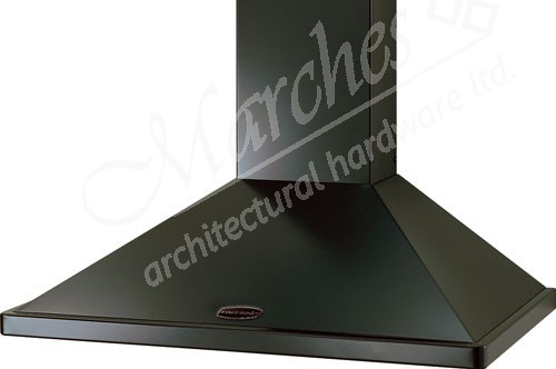 cooker hood 900mm black