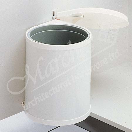 Swing-out waste bin 15Ltr St.St/Black - Waste bins - Kitchen fittings and accessories - Kitchens ...