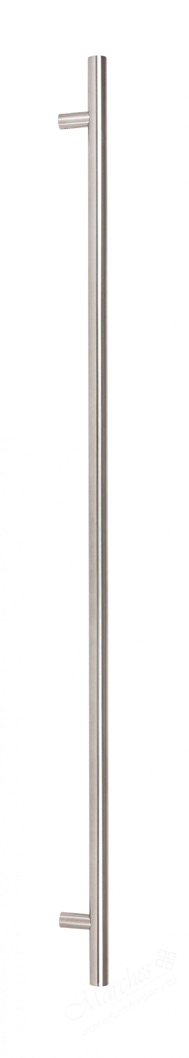 1.5m T Bar Handle Secret Fix 32mm Ø Satin SS (316) Pull Handles