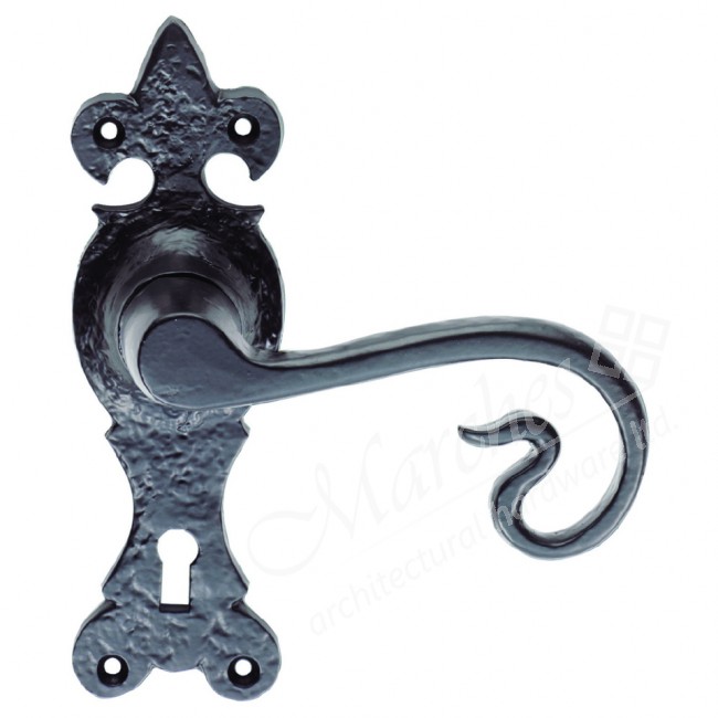 Carlisle Traditional Handle Sets Black Door Handles & Knobs Door