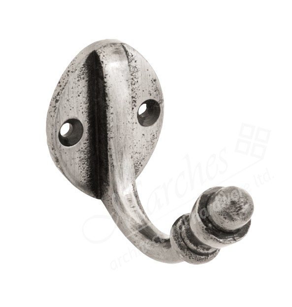 Acorn Coat Hook Various Finishes Robe Hooks Hooks Door