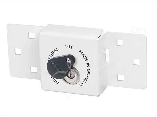 ABUS 83978 Diskus Integral 142/200 23/70 Hasp With Discus Lock, White - View #9