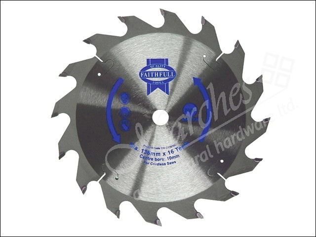 Trim Saw Blade TCT 136 x 10 x 30 Tooth Marches Architectural