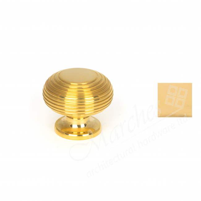 Beehive Knob Polished Brass Brass Knobs Knobs