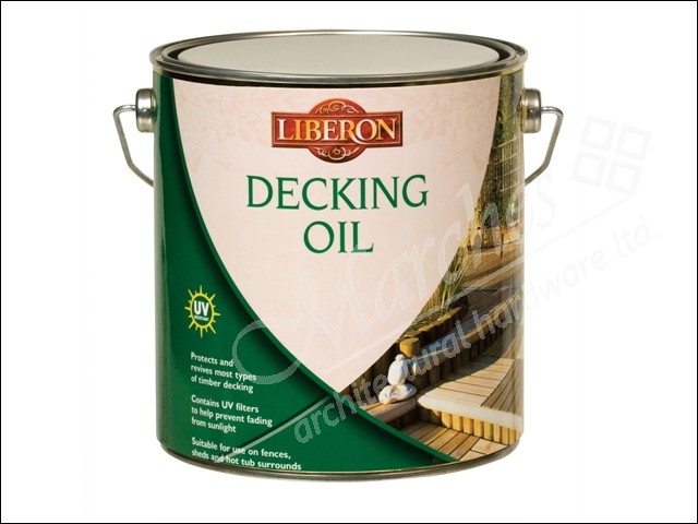 Decking Oil Teak 5 Litre Decking Decking Patio Exterior 