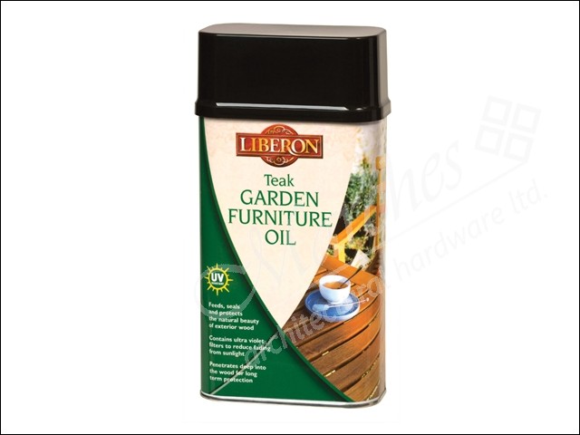 Garden Furniture Oil Teak 1 Litre - Garden Furniture - Exterior